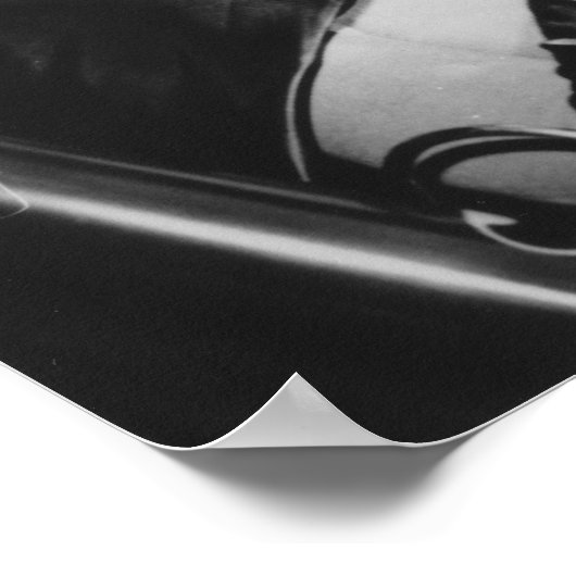 Batman en Robin In Batmobile Poster (Hoek)