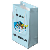 Batman en Robin Klein Cadeauzakje (Achterkant Gekanteld)