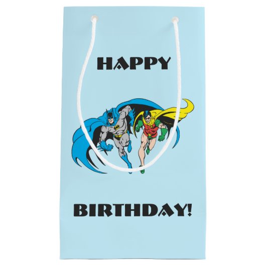 Batman en Robin Klein Cadeauzakje (Voorkant)