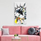 Batman en Robin Klim Canvas Afdruk (Insitu (Woonkamer))