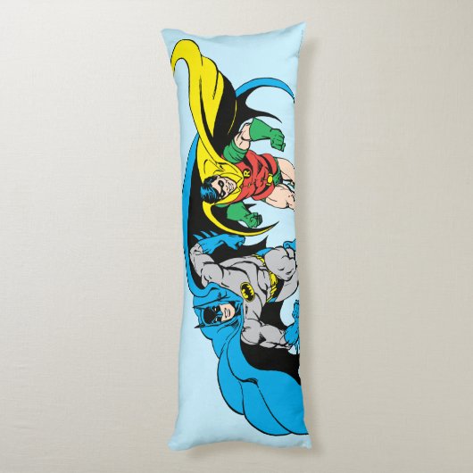 Batman en Robin Lichaamskussen (Achterkant (Verticaal))