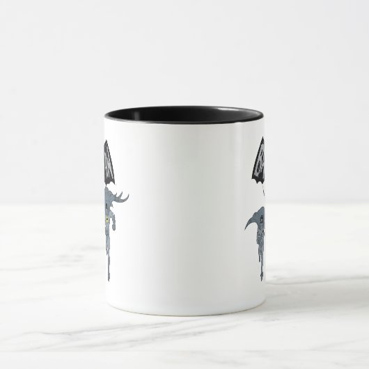 Batman en Robin met Logo-depressie Mok (Midden)