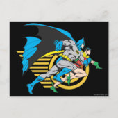 Batman- en Robin-profiel Briefkaart (Voorkant)