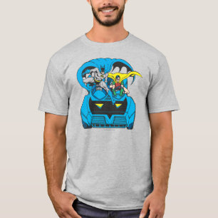 Batman en Robin Ride Batmobile T-shirt