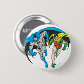 Batman en Robin Ronde Button 5,7 Cm (Voorkant /achterkant)