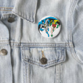 Batman en Robin Ronde Button 5,7 Cm (In situ)