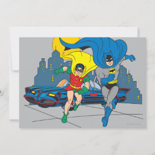 Batman en Robin Running