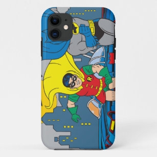 Batman en Robin Running Case-Mate iPhone Case