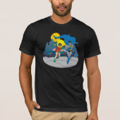 Batman en Robin Running T-shirt (Voorkant)