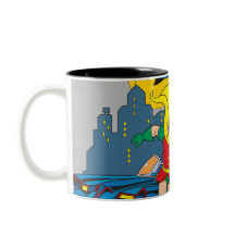 Batman en Robin Running