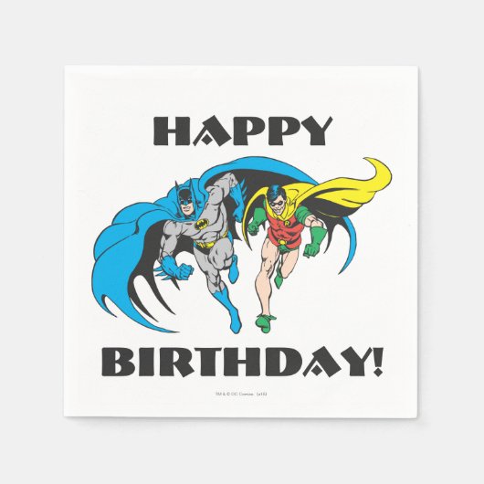 Batman en Robin Servet (Voorkant)