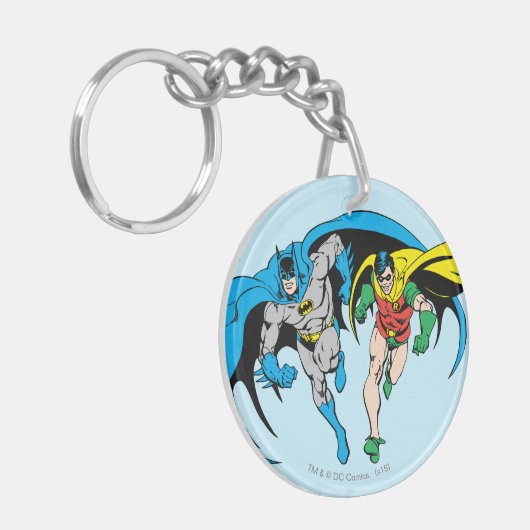 Batman en Robin Sleutelhanger (Voorkant Links)
