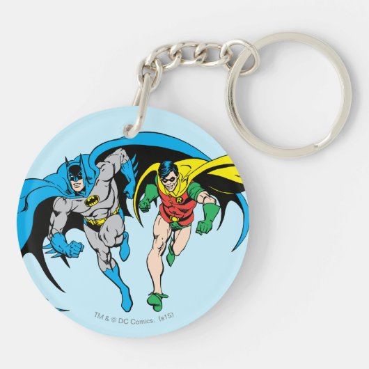 Batman en Robin Sleutelhanger (Achterkant)
