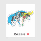 Batman en Robin Sticker (Vel)