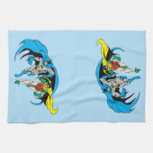 Batman en Robin Theedoek (Horizontaal)