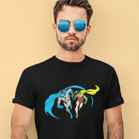 Batman en Robin Tri-Blend Shirt