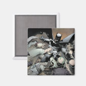 Batman Fighting Arch Enemies Magneet (Voorkant / Achterkant)