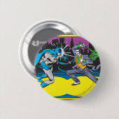 Batman Fights Joker Ronde Button 5,7 Cm (Voorkant /achterkant)