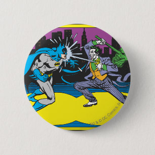 Batman Fights Joker Ronde Button 5,7 Cm
