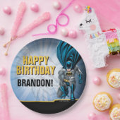 Batman | Fijne verjaardag Papieren Bordje (Feest)