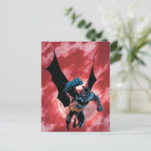 Batman Firey Sky Briefkaart (Staand voorkant)