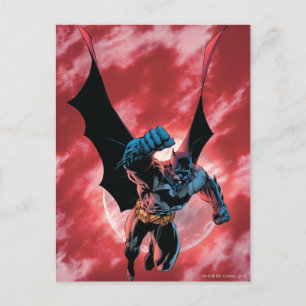 Batman Firey Sky Briefkaart