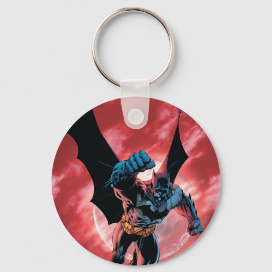 Batman Firey Sky Sleutelhanger (Voorkant)