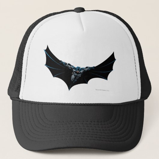 Batman flys met grote capsule trucker pet (Voorkant)