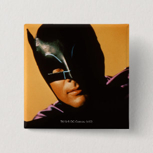 Batman Foto Vierkante Button 5,1 Cm