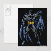Batman Full-Color Front Briefkaart (Voorkant / Achterkant)