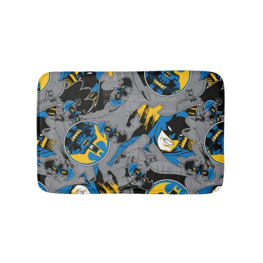 Batman Full Throttle Toss Patroon Badmat (Voorkant)
