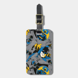 Batman Full Throttle Toss Patroon Bagagelabel