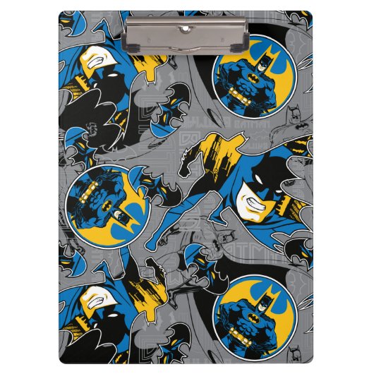 Batman Full Throttle Toss Patroon Klembord (Voorkant)