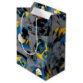 Batman Full Throttle Toss Patroon Medium Cadeauzakje (Achterkant Gekanteld)
