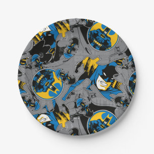Batman Full Throttle Toss Patroon Papieren Bordje