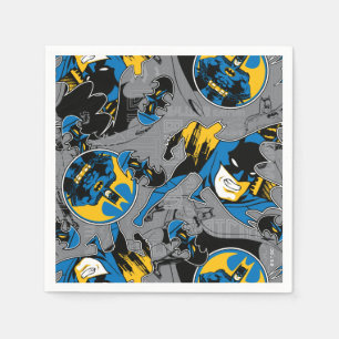 Batman Full Throttle Toss Patroon Servet