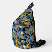 Batman Full Throttle Toss Patroon Sling Bag (Rechterhoek)