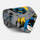 Batman Full Throttle Toss Patroon Stropdas (Opgerold)