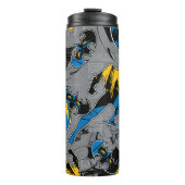 Batman Full Throttle Toss Patroon Thermosbeker (Voorkant)
