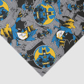 Batman Full Throttle Toss Patroon Tissuepapier (Detail)