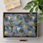 Batman Full Throttle Toss Patroon Tissuepapier (Geschenk)