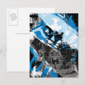 Batman Future Cityscape Montage Briefkaart (Voorkant / Achterkant)