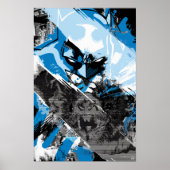 Batman Future Cityscape Montage Poster (Voorkant)