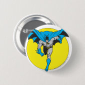 Batman gaat vooruit ronde button 5,7 cm (Voorkant /achterkant)