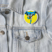 Batman gaat vooruit ronde button 5,7 cm (In situ)