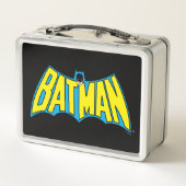 Batman |  Geel Blauwe Logo (Achterkant)