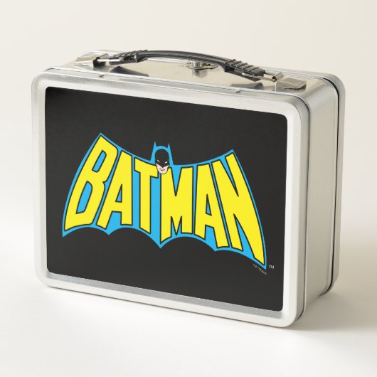 Batman |  Geel Blauwe Logo (Achterkant)