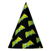 Batman |  Geel Blauwe Logo Feesthoedjes (Links)