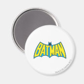 Batman |  Geel Blauwe Logo Magneet (Voorkant / Achterkant)