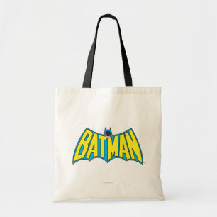 Batman    Geel Blauwe Logo Tote Bag